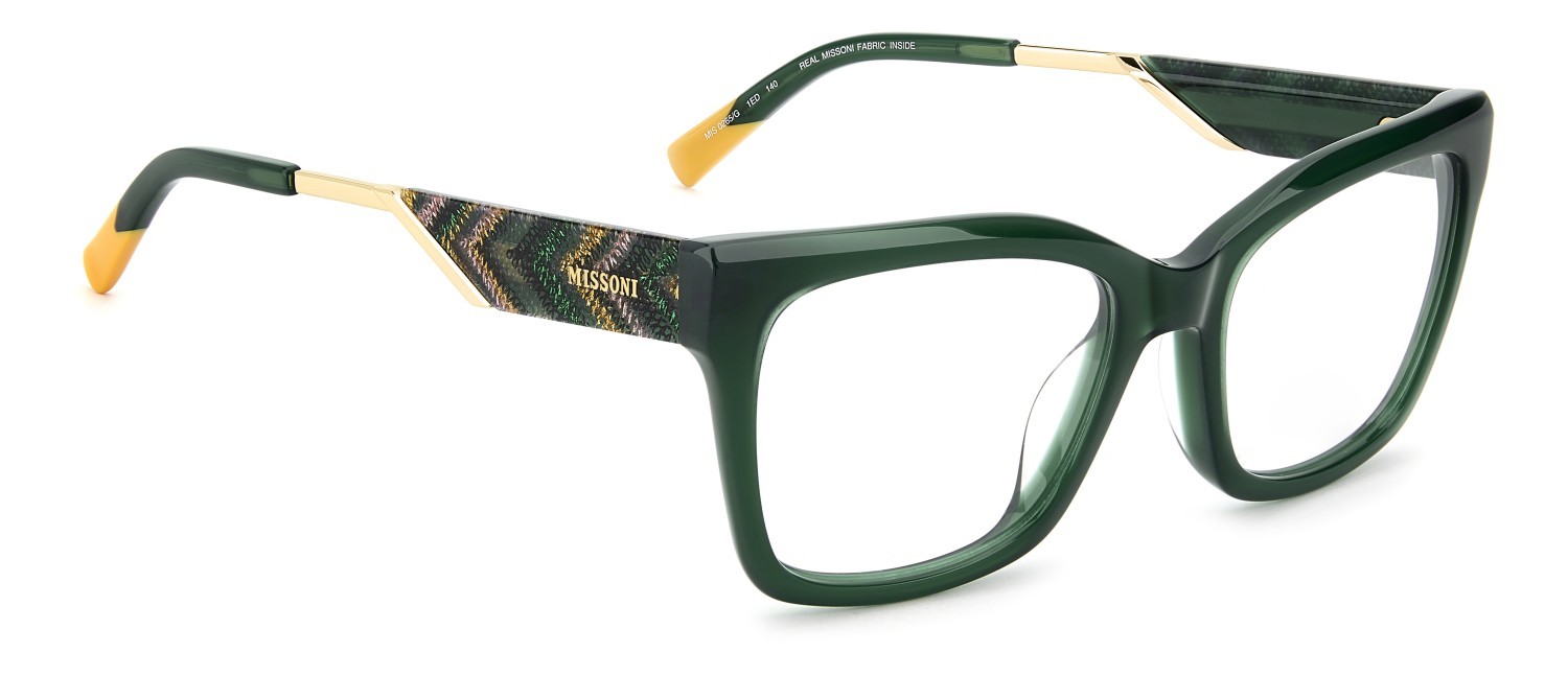 Occhiali da vista Missoni Mis 0265/G 111734 1ED colore green forma rettangolare 