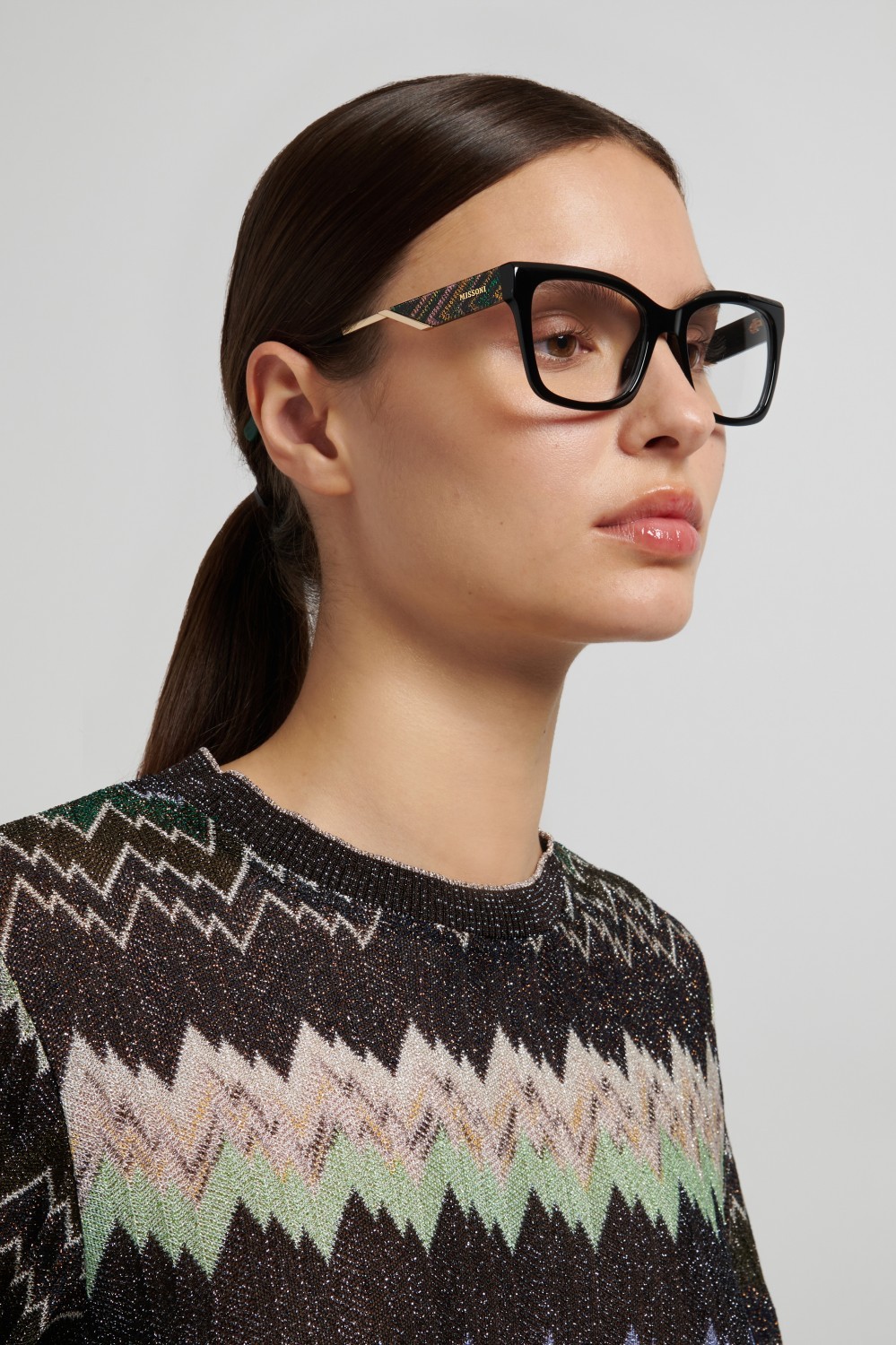 Occhiali da vista Missoni Mis 0265/G 111734 807 colore black forma rettangolare 