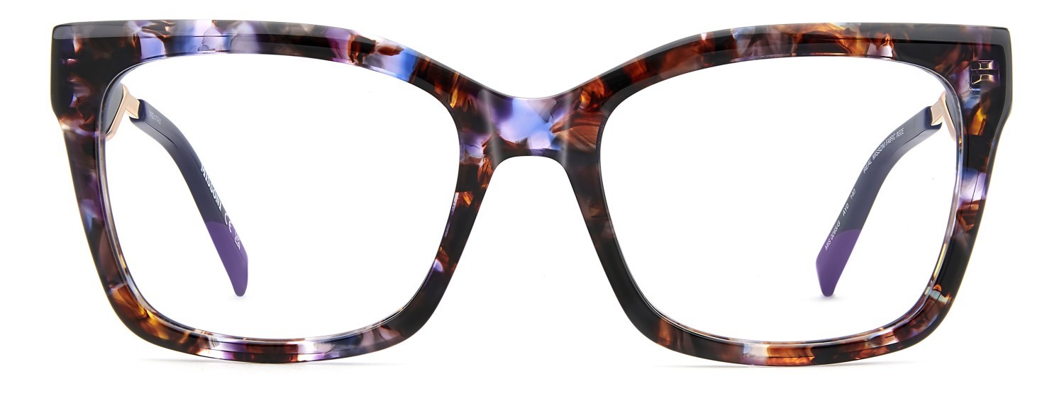 Occhiali da vista Missoni Mis 0265/G 111734 AY0 colore havana violet forma rettangolare 