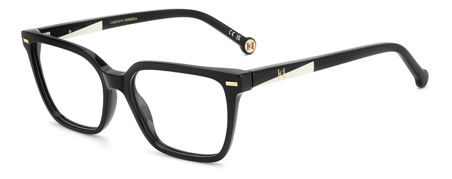 Occhiali da vista Carolina Herrera Her 0363 111736 807 colore black forma rettangolare 