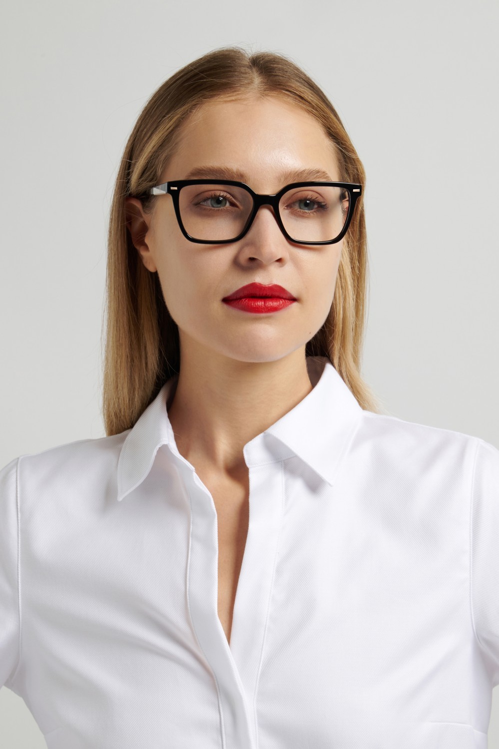 Occhiali da vista Carolina Herrera Her 0363 111736 807 colore black forma rettangolare 