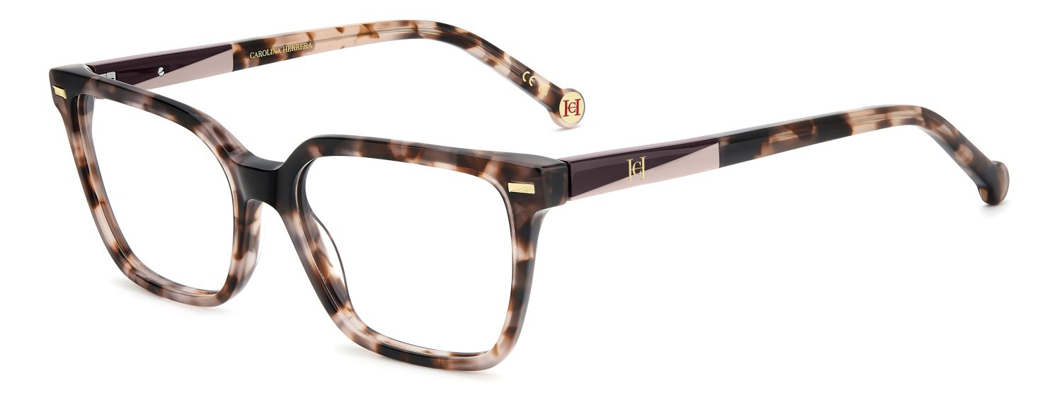 Brillen Carolina Herrera Her 0363 111736 HT8 farbe pink havana form rechteckig 