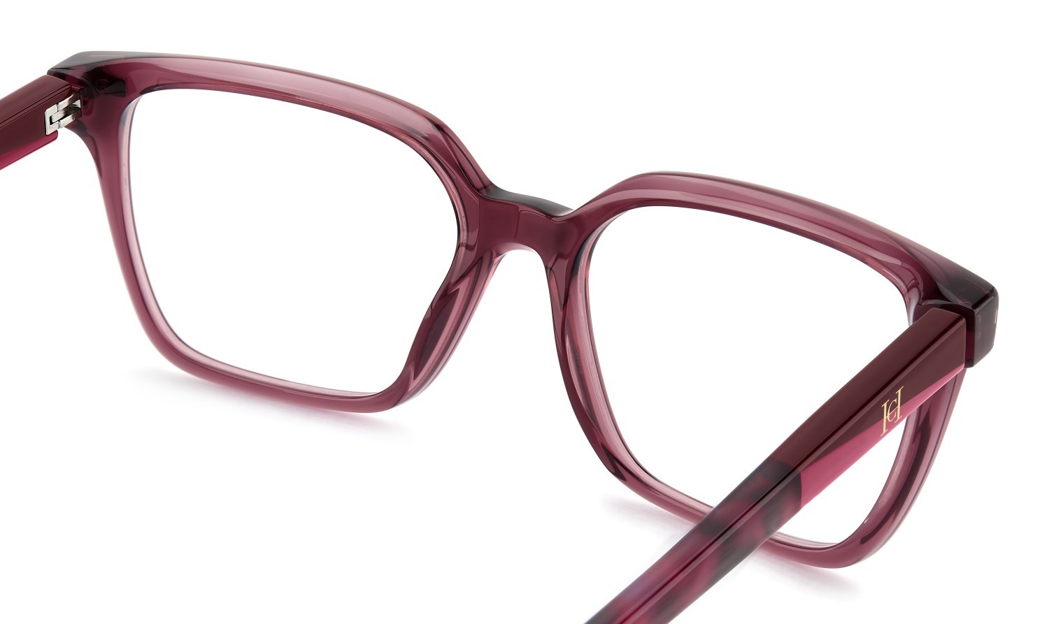 Brillen Carolina Herrera Her 0363 111736 LHF farbe burgundy 2 form rechteckig 
