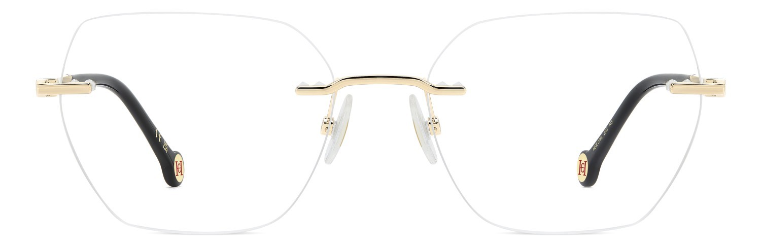 Occhiali da vista Carolina Herrera Her 0364 111737 J5G colore gold forma rettangolare 