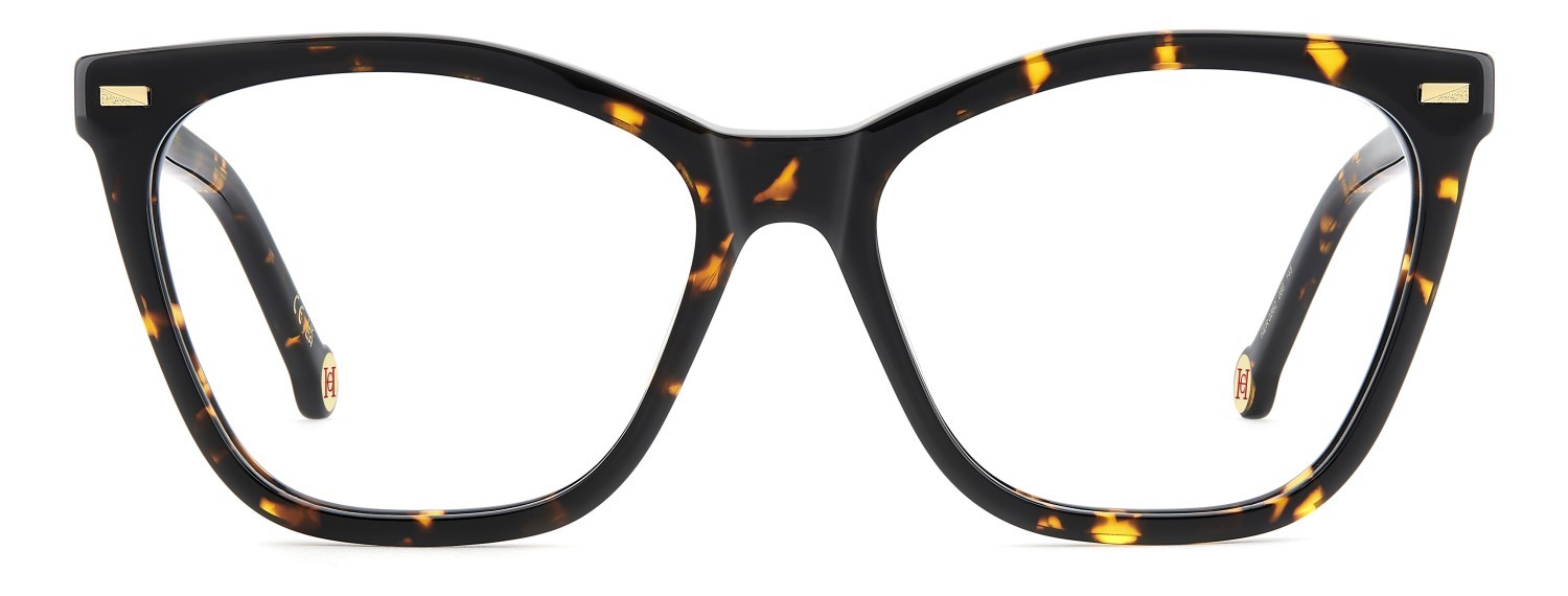 Eyeglasses Carolina Herrera Her 0362 111738 086 color havana shape butterfly 