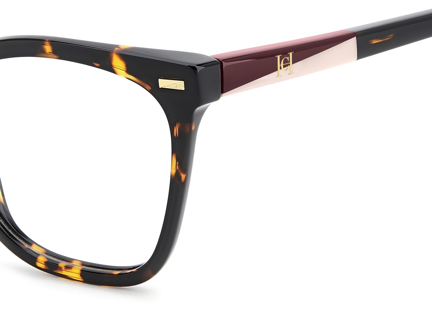Eyeglasses Carolina Herrera Her 0362 111738 086 color havana shape butterfly 