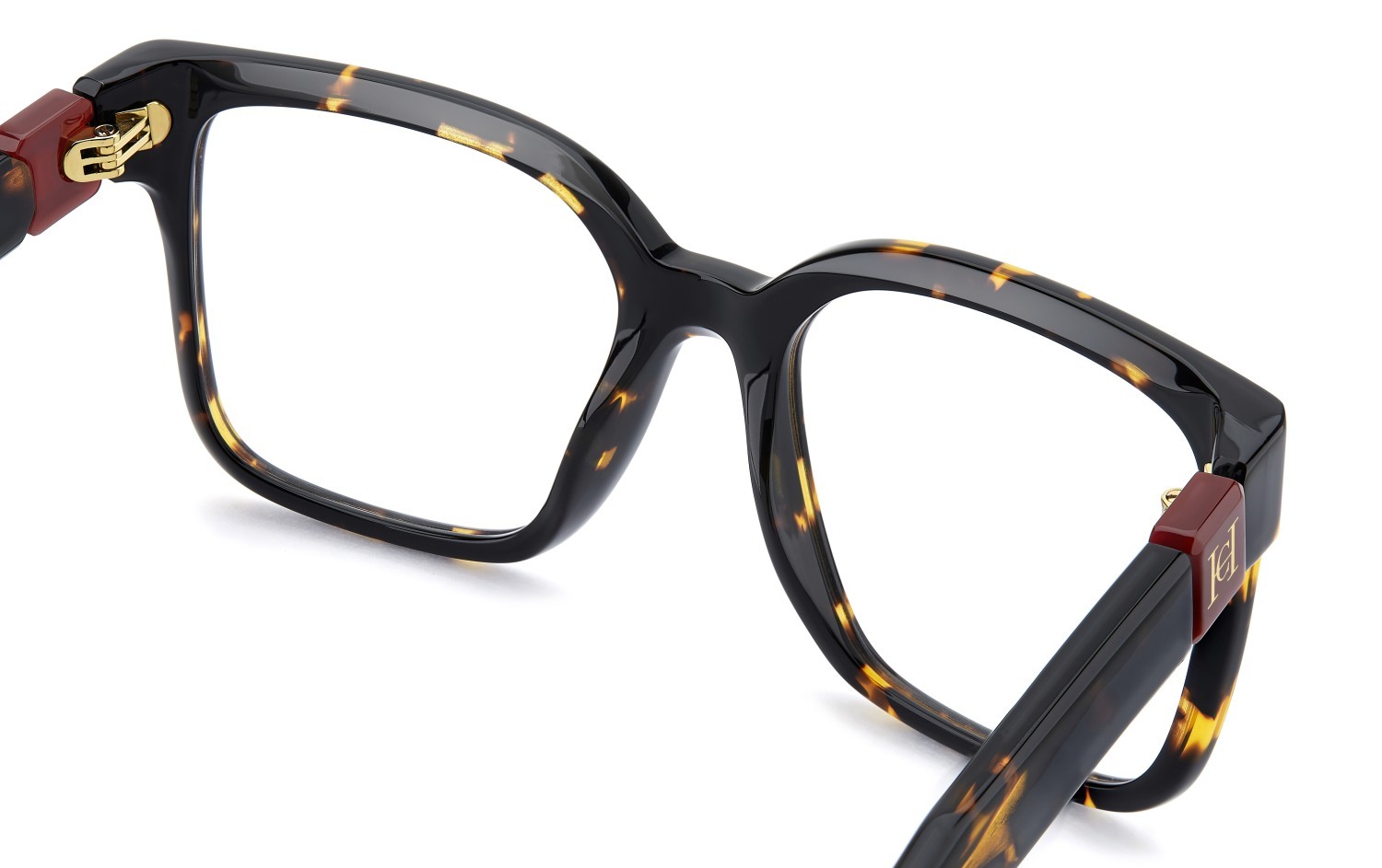 Occhiali da vista Carolina Herrera Her 0371 111739 086 colore havana forma quadrato 