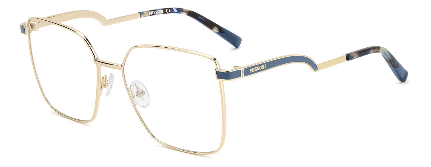 Occhiali da vista Missoni Mis 0276 111740 J5G colore gold forma quadrato 