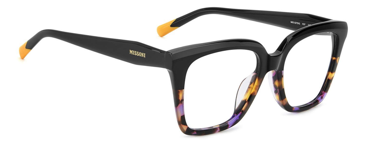 Occhiali da vista Missoni Mis 0275/G 111741 F0T colore violet havana black forma quadrato 