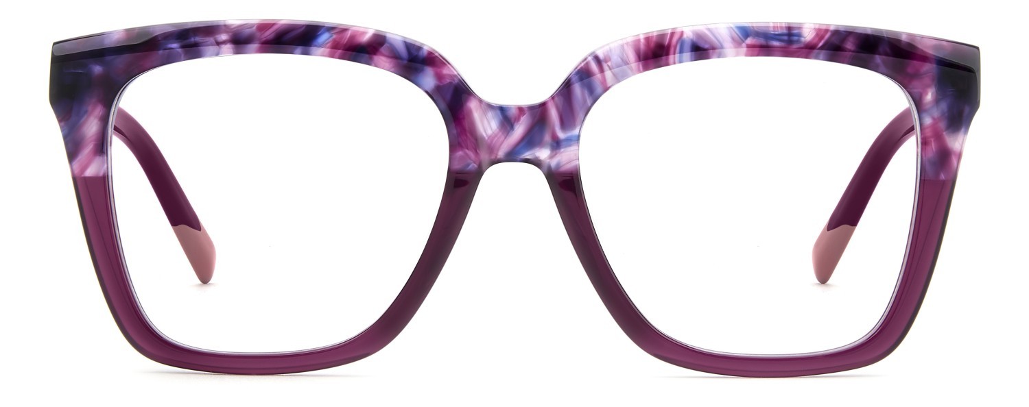 Eyeglasses Missoni Mis 0275/G 111741 HKZ color violet havana shape square 