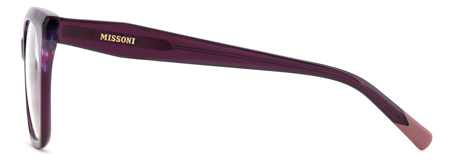 Eyeglasses Missoni Mis 0275/G 111741 HKZ color violet havana shape square 