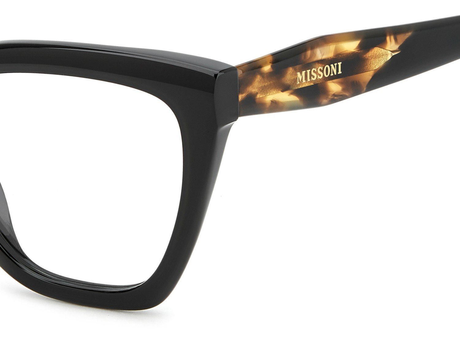 Occhiali da vista Missoni Mis 0274 111742 807 colore black forma cat eye 