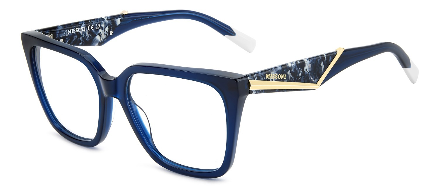 Eyeglasses Missoni Mis 0269 111744 PJP color blue shape square 