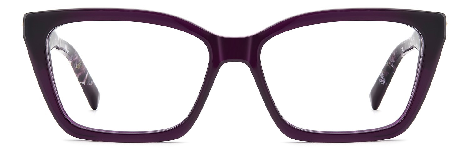 Eyeglasses Missoni Mis 0270 111745 0T7 color plum shape rectangular 
