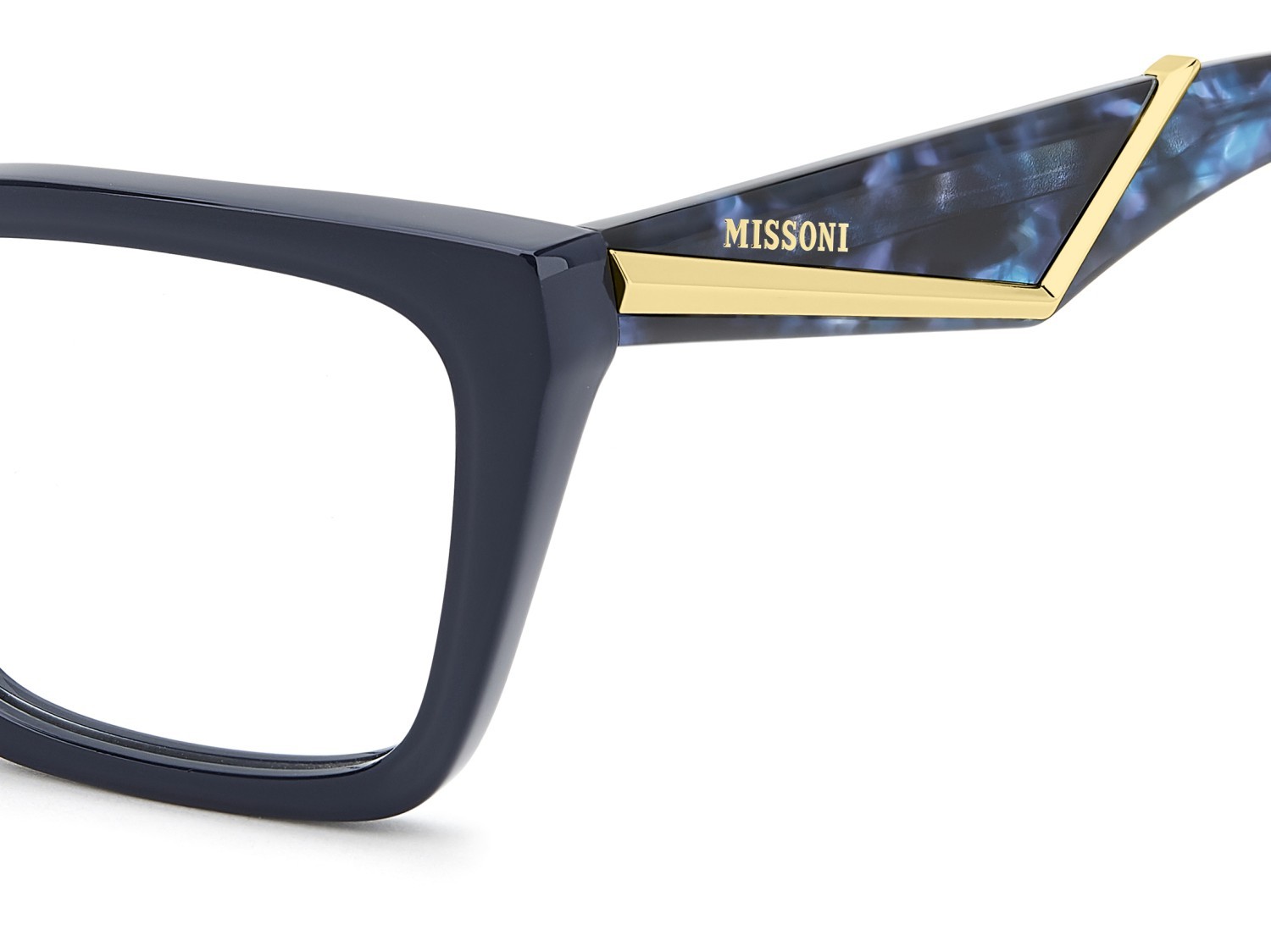 Brillen Missoni Mis 0270 111745 PJP farbe blue form rechteckig 