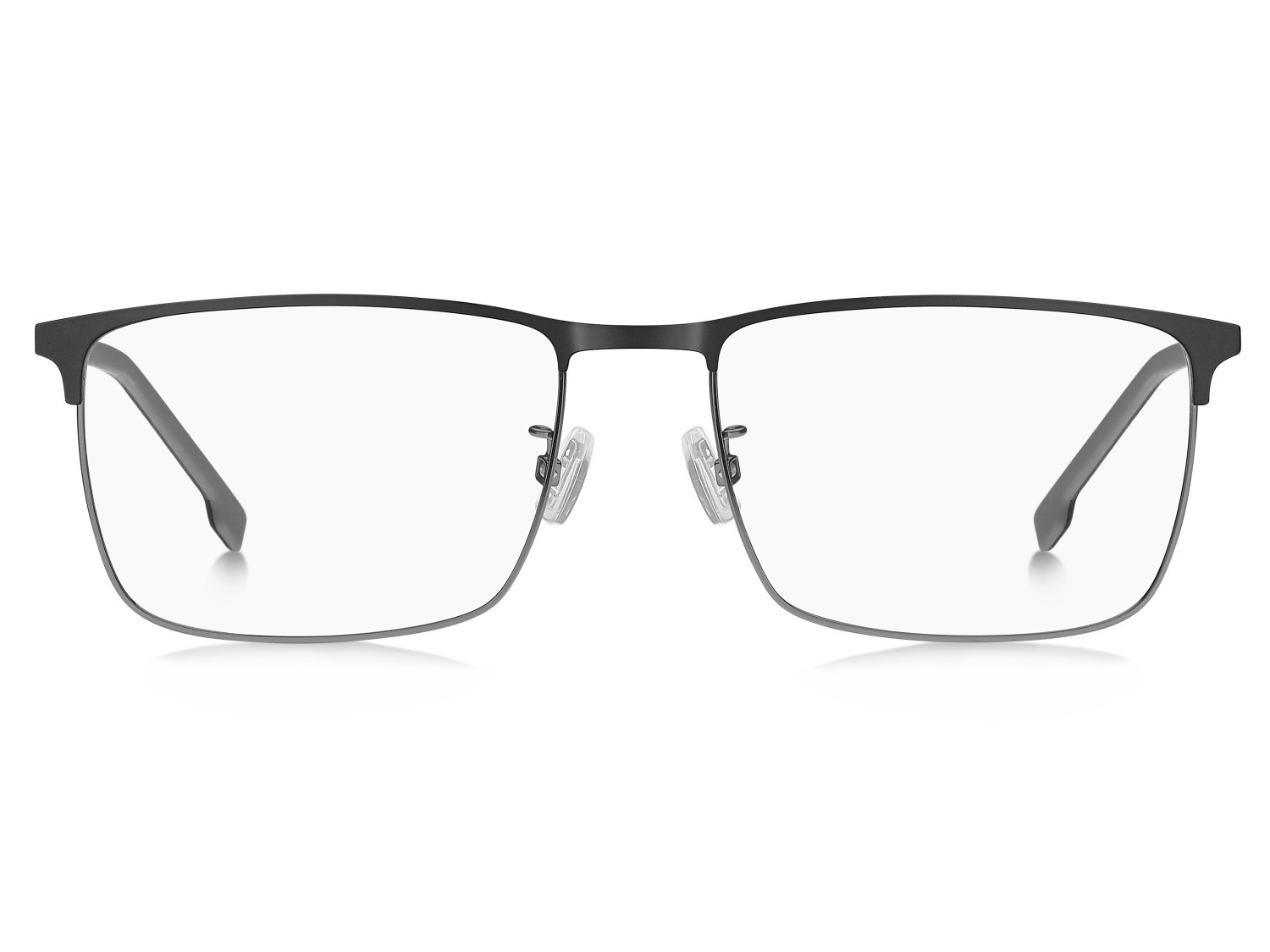 Eyeglasses Hugo Boss 1902/G 111747 R80 color matte dark ruthenium shape rectangle 