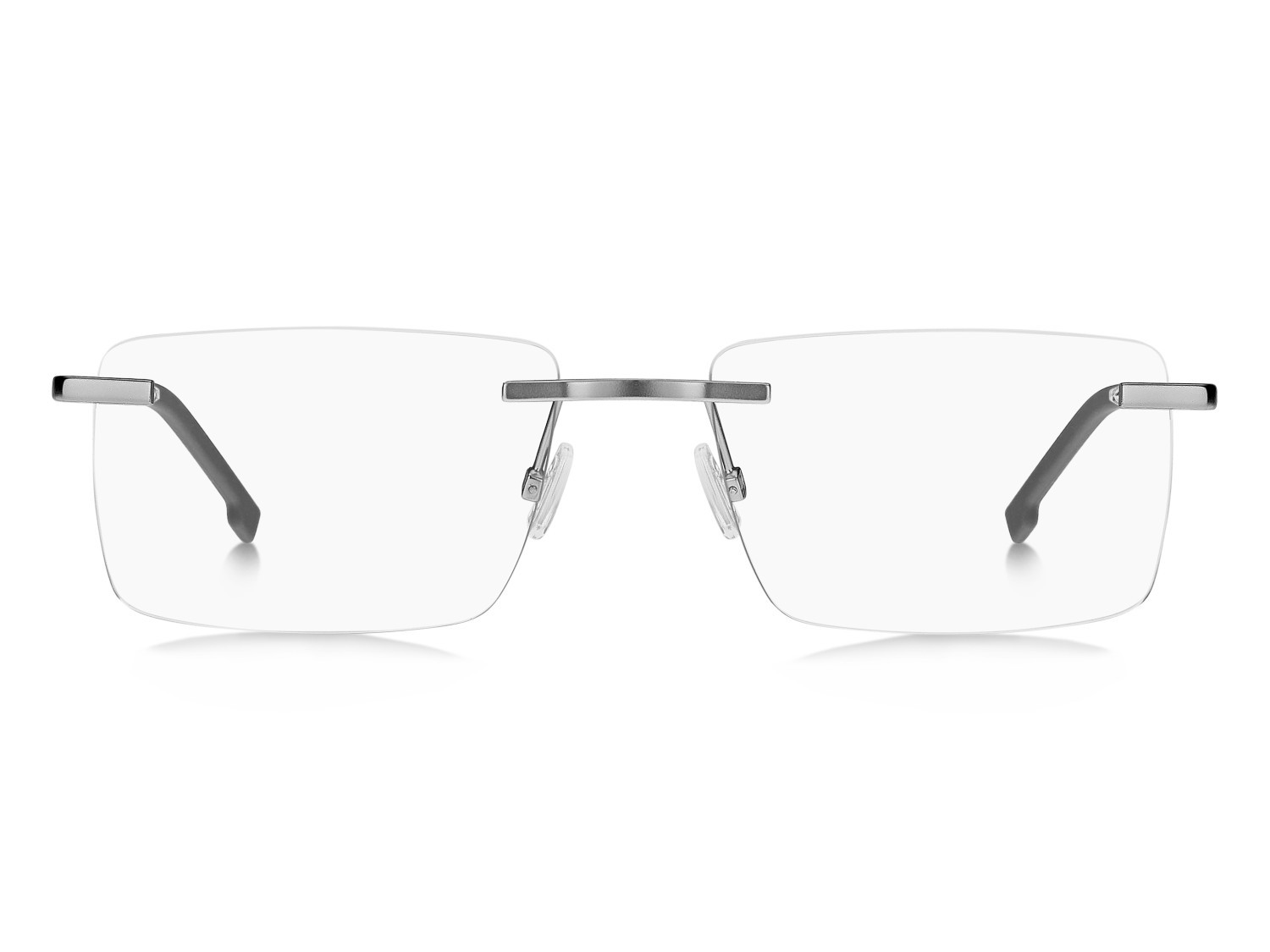 Eyeglasses Hugo Boss 1904 111748 R81 color matte ruthenium shape rectangle 