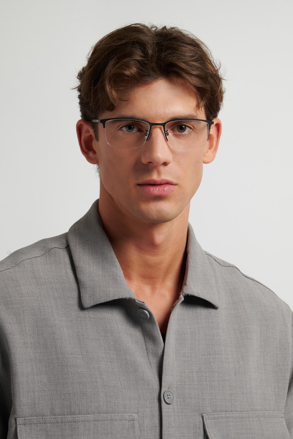 Occhiali da vista Hugo Boss 1903/G 111749 003 colore matte black forma rettangolare 