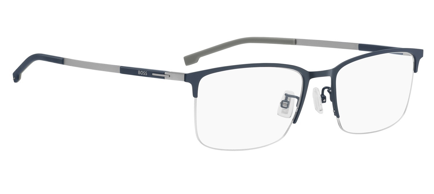 Occhiali da vista Hugo Boss 1903/G 111749 FLL colore matte blue forma rettangolare 