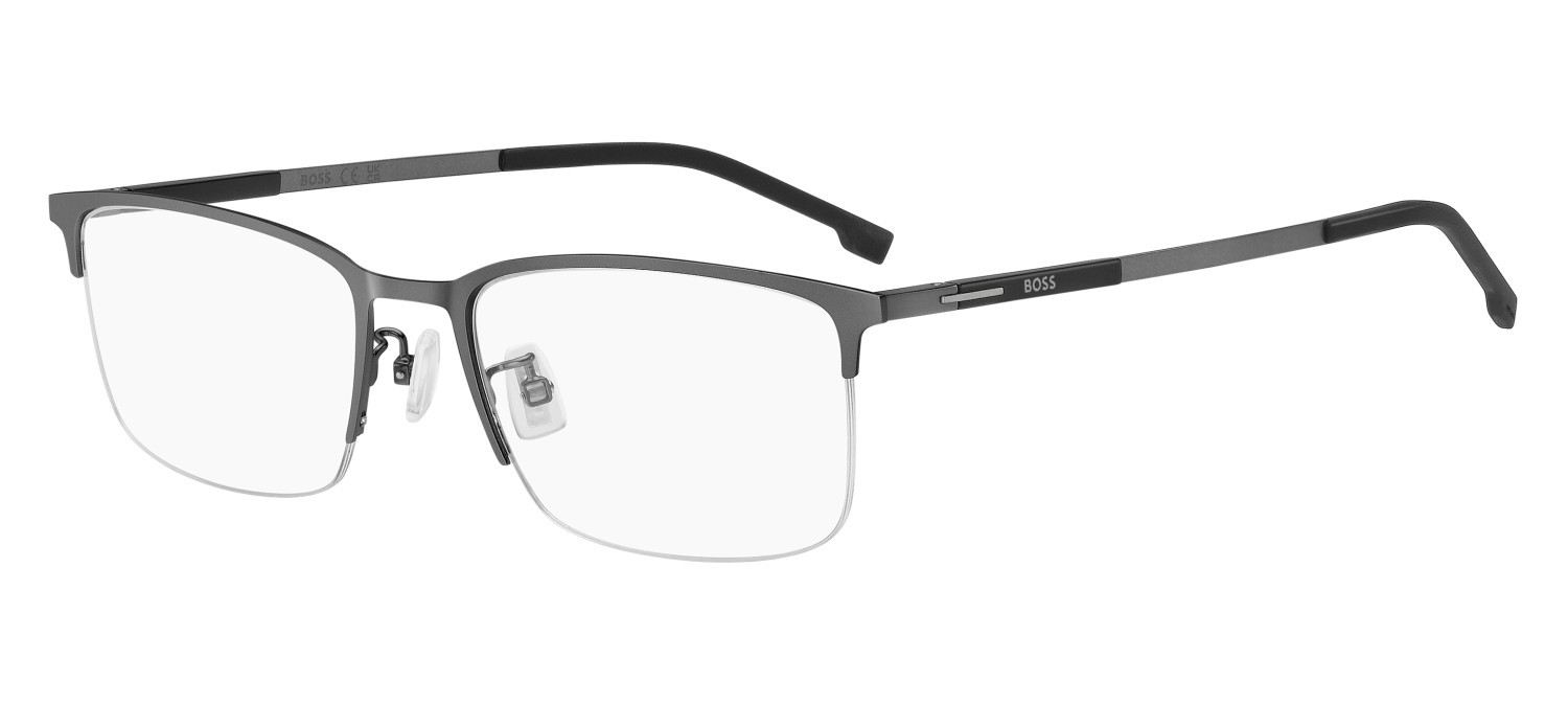 Occhiali da vista Hugo Boss 1903/G 111749 R80 colore matte dark ruthenium forma rettangolare 