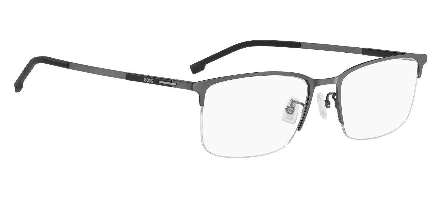 Occhiali da vista Hugo Boss 1903/G 111749 R80 colore matte dark ruthenium forma rettangolare 