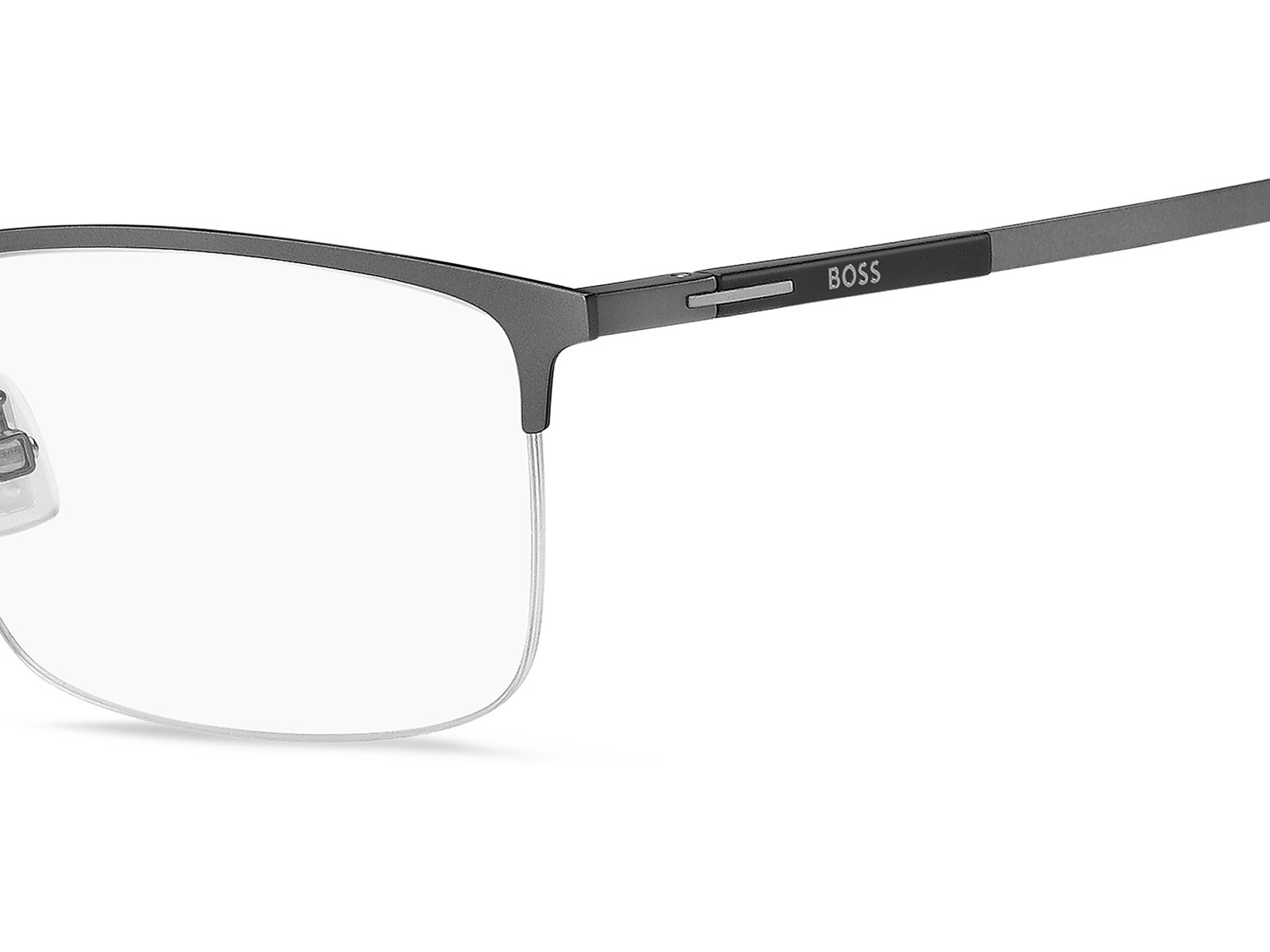 Occhiali da vista Hugo Boss 1903/G 111749 R80 colore matte dark ruthenium forma rettangolare 