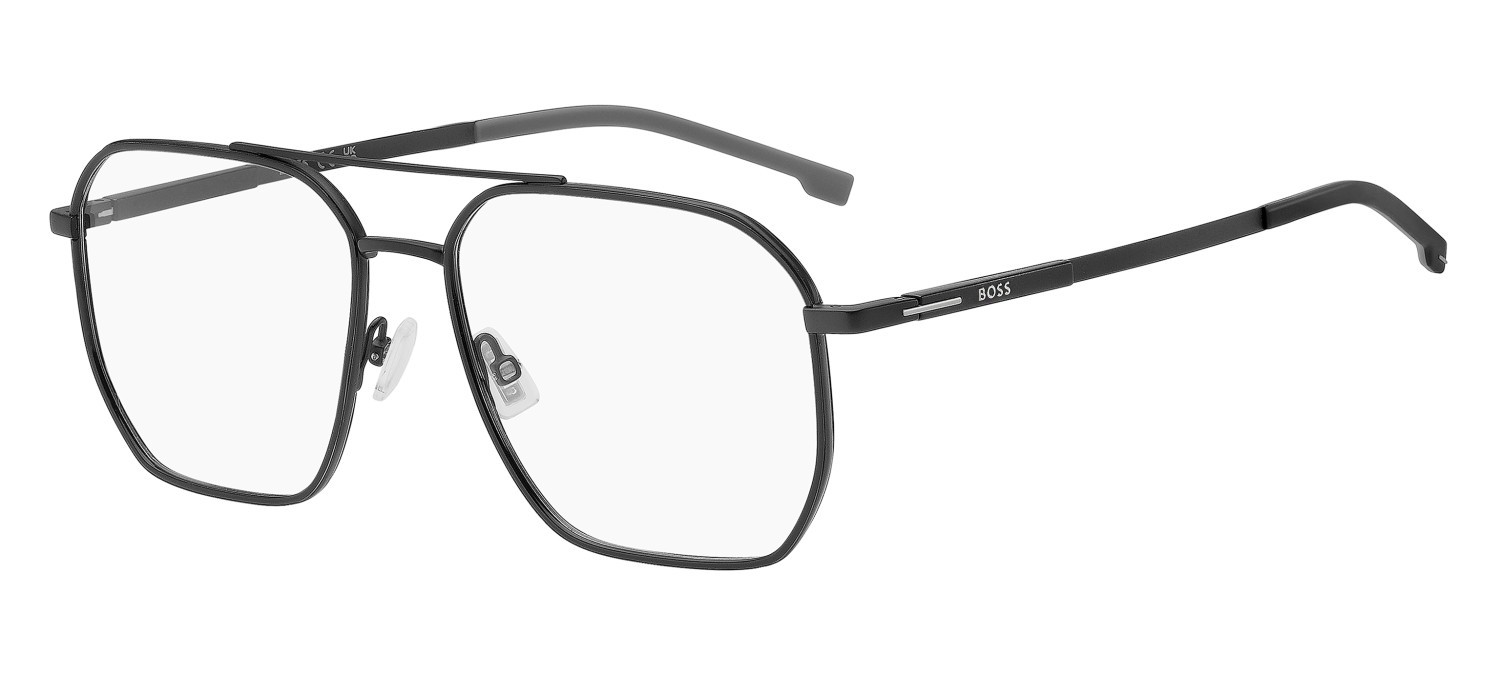 Eyeglasses Hugo Boss 1900 111751 003 color matte black shape square 