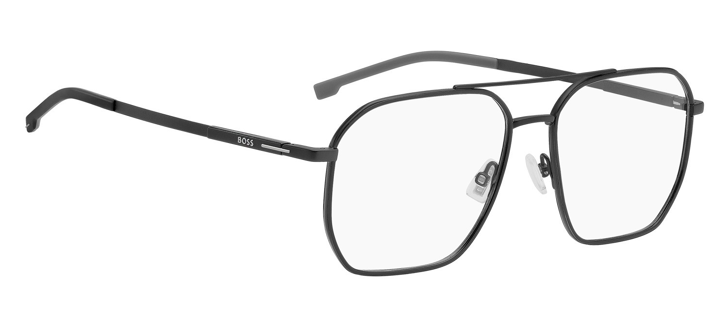 Eyeglasses Hugo Boss 1900 111751 003 color matte black shape square 
