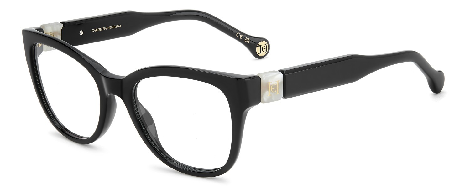Occhiali da vista Carolina Herrera Her 0372 111752 807 colore black forma ovale 