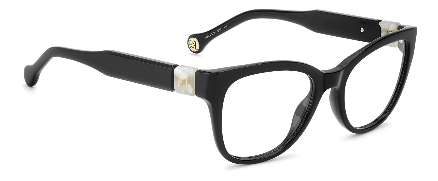 Occhiali da vista Carolina Herrera Her 0372 111752 807 colore black forma ovale 