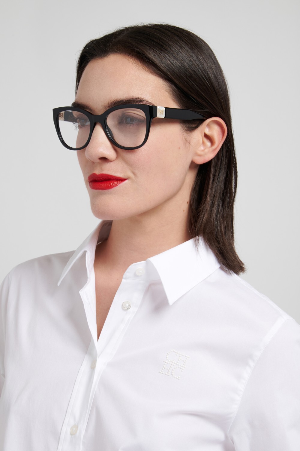 Occhiali da vista Carolina Herrera Her 0372 111752 807 colore black forma ovale 