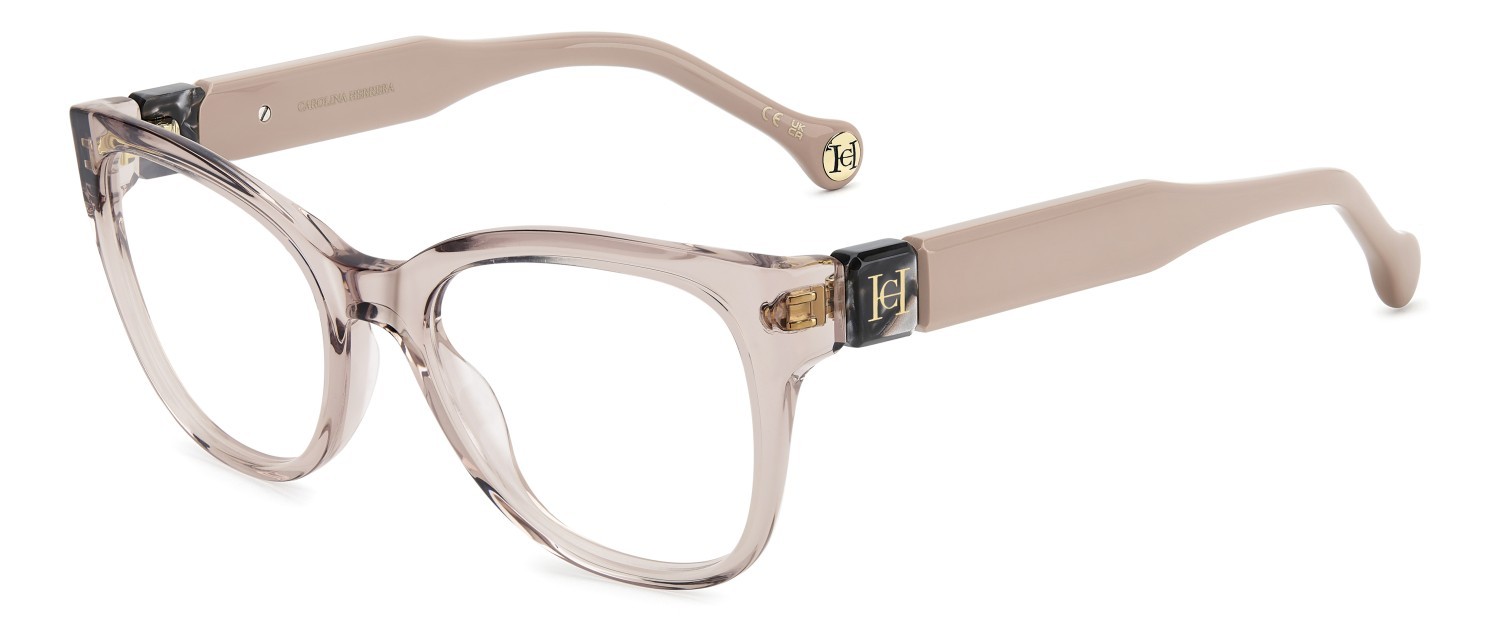 Eyeglasses Carolina Herrera Her 0372 111752 FWM color nude shape oval 