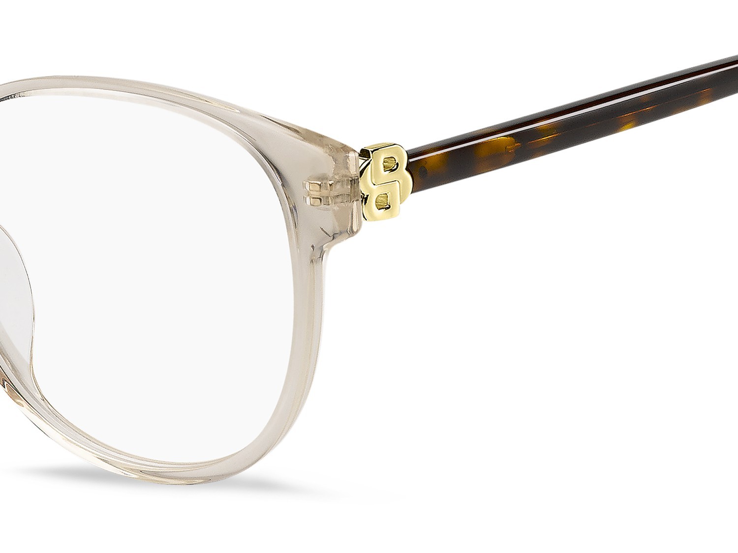 Occhiali da vista Hugo Boss 1941/G 111756 FWM colore nude forma pantos 