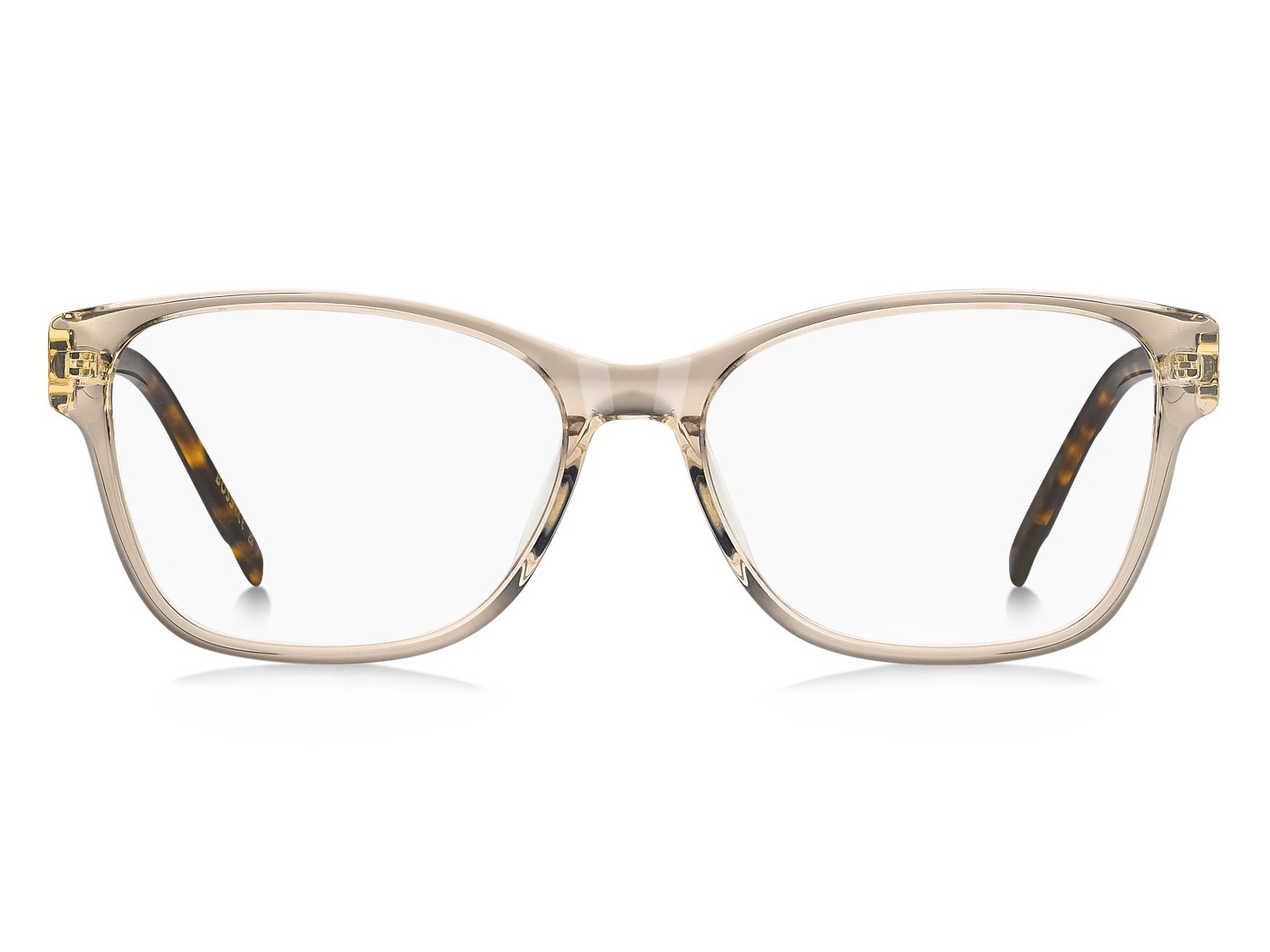 Occhiali da vista Hugo Boss 1942/G 111757 FWM colore nude forma rettangolare 