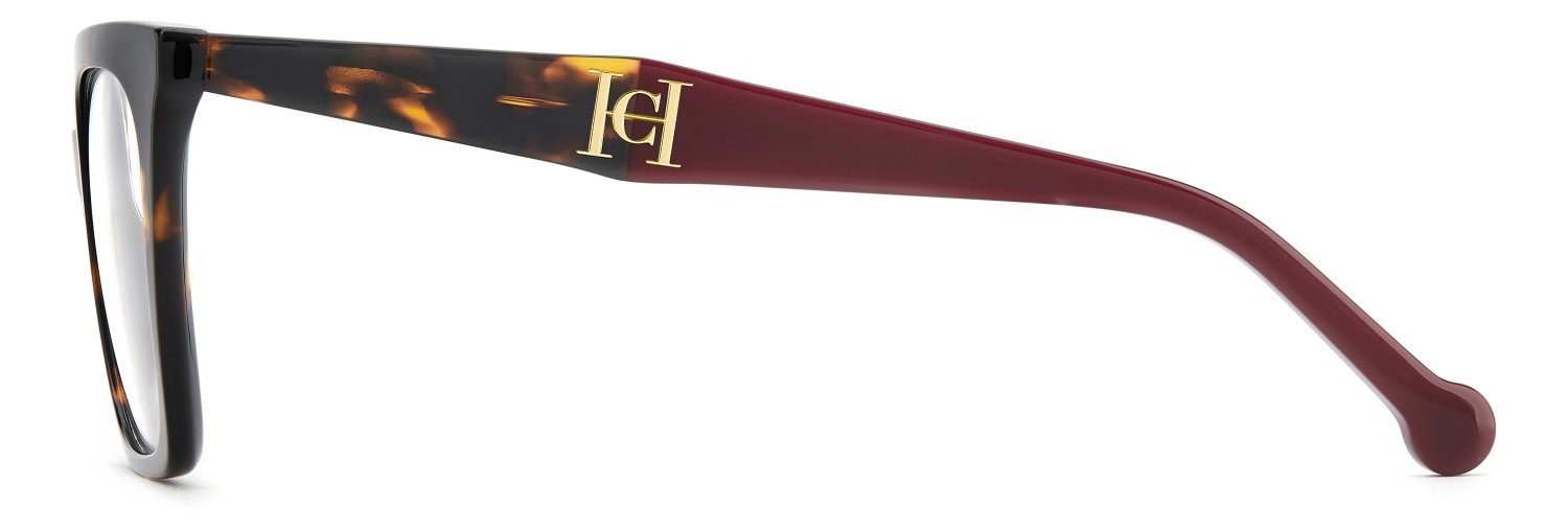 Occhiali da vista Carolina Herrera Her 0376/C 111758 086 colore havana forma quadrato lenti brown shaded polarized
