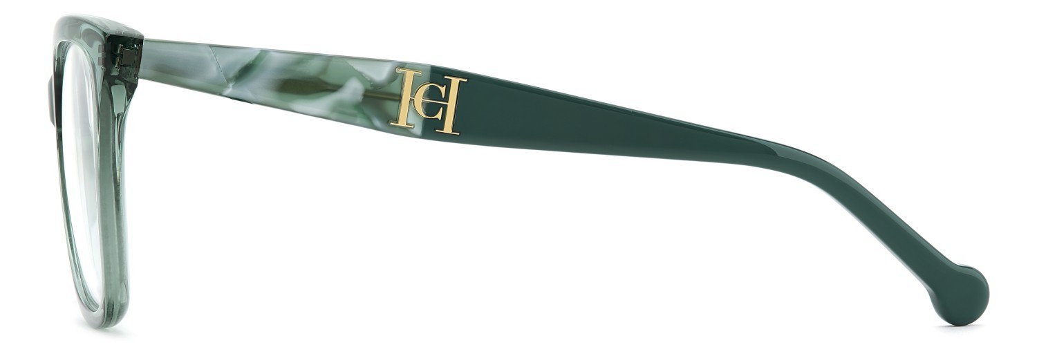 Occhiali da vista Carolina Herrera Her 0378 111759 6CR colore sage forma rotondo 