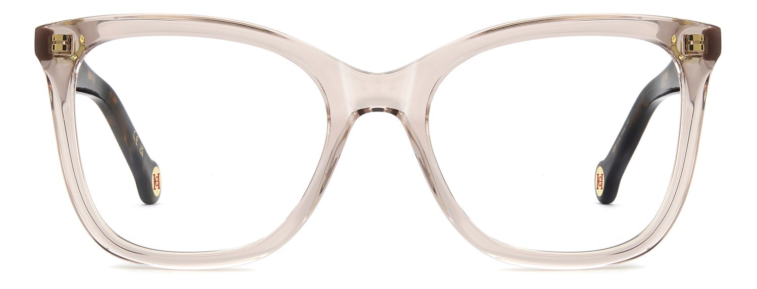 Eyeglasses Carolina Herrera Her 0378 111759 FWM color nude shape round 