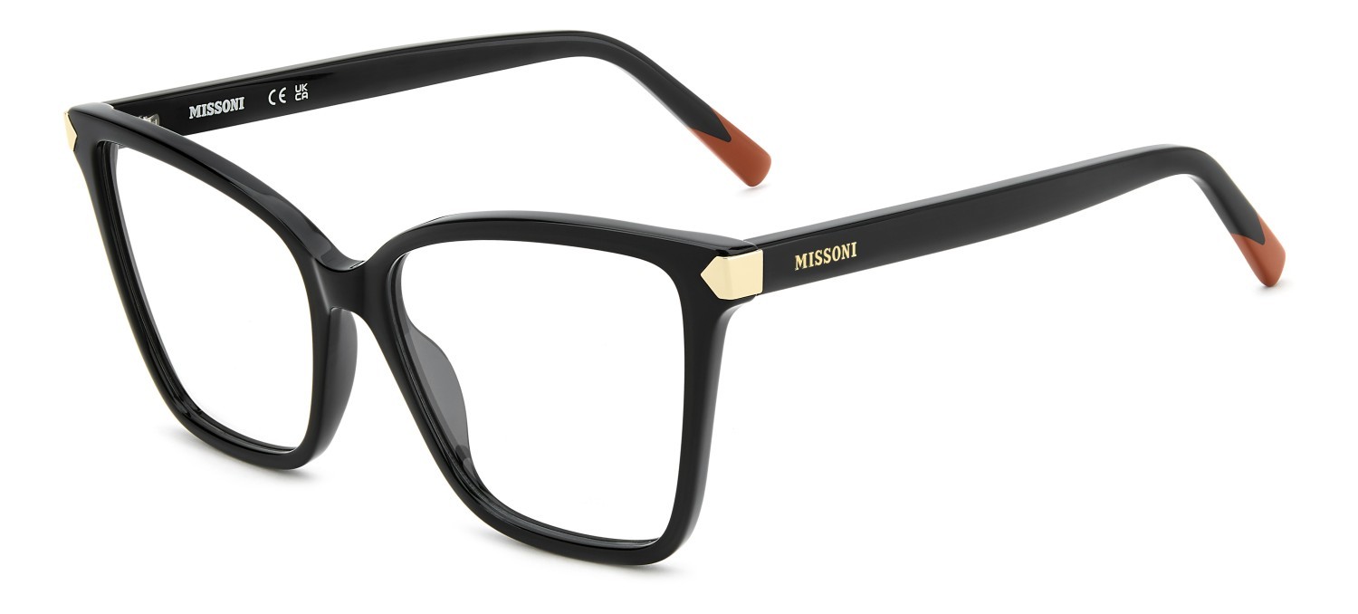 Occhiali da vista Missoni Mis 0286 111761 807 colore black forma cat eye 