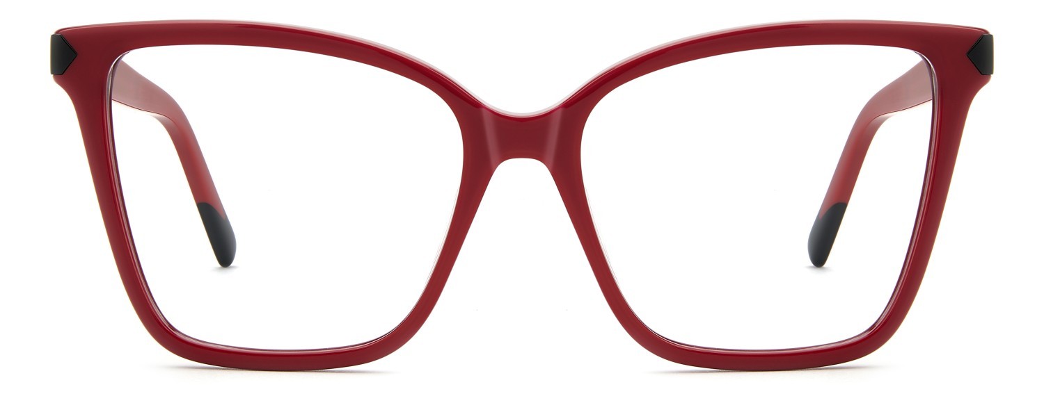 Eyeglasses Missoni Mis 0286 111761 C9A color red shape cat eye 