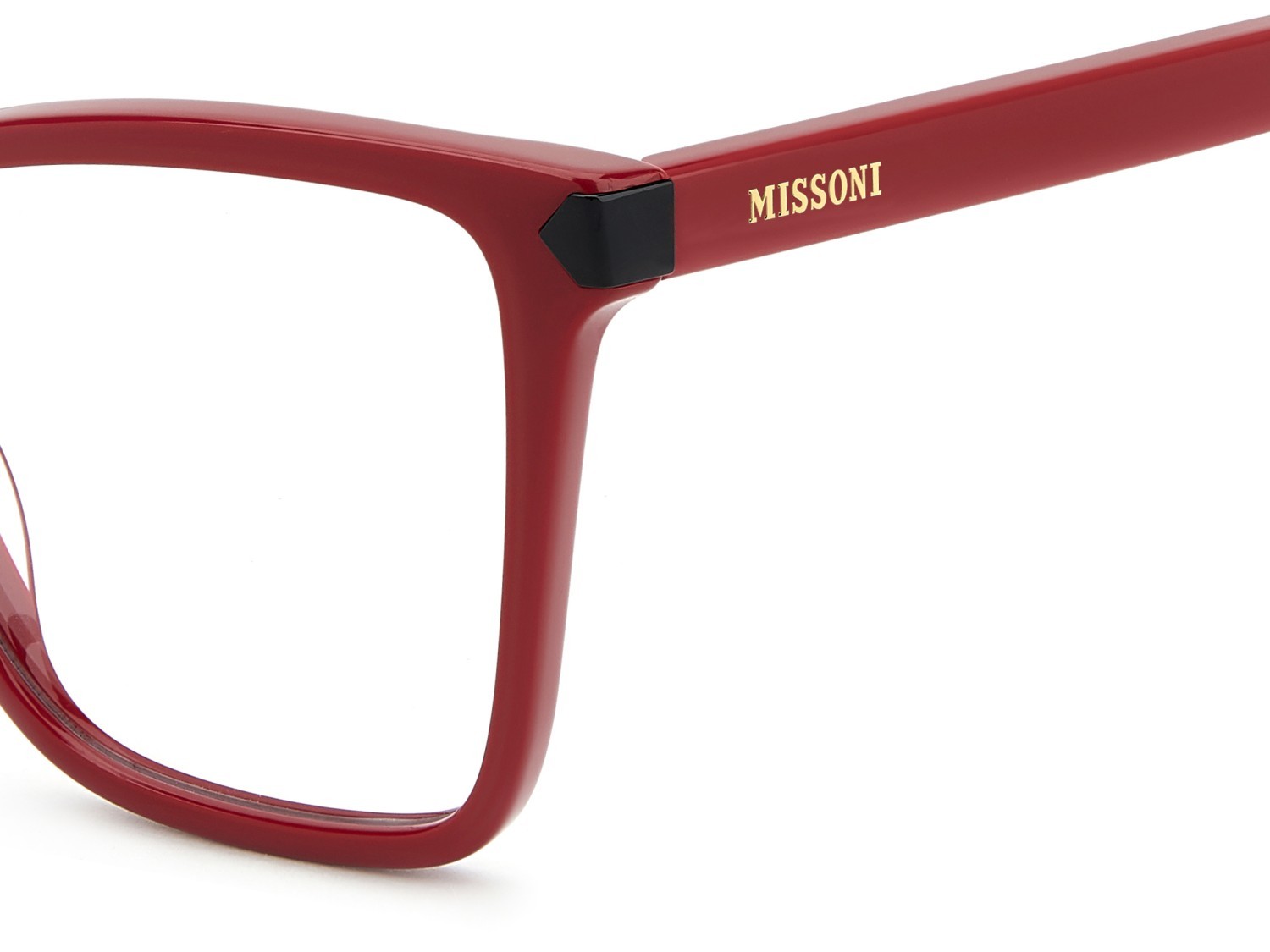 Eyeglasses Missoni Mis 0286 111761 C9A color red shape cat eye 