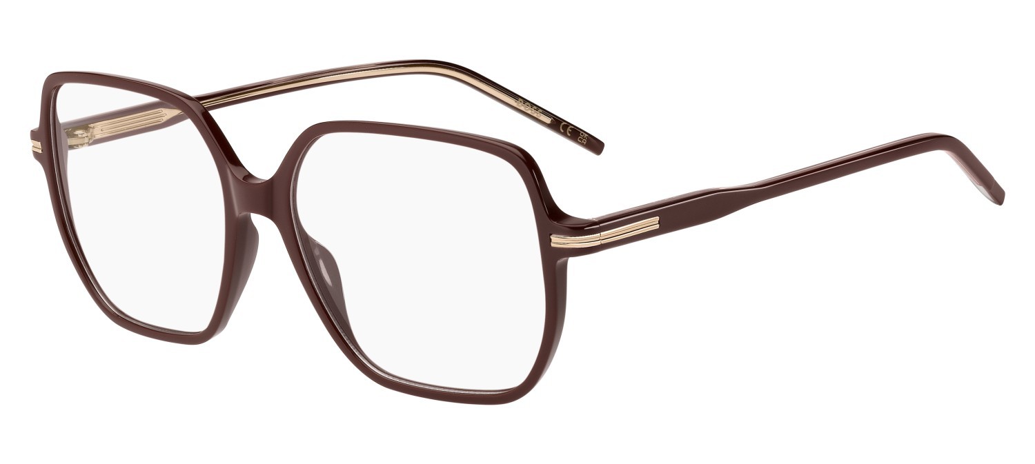 Eyeglasses Hugo Boss 1944 111764 LHF color burgundy 2 shape square 