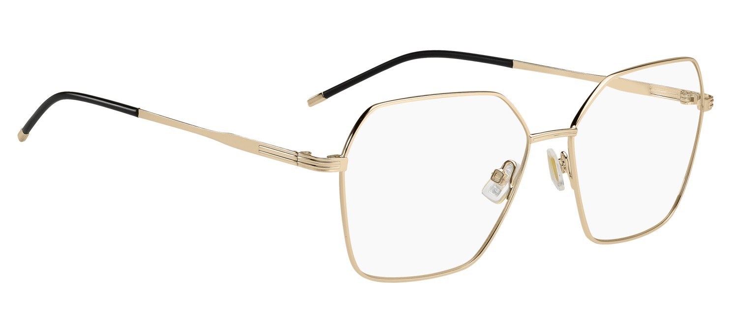 Eyeglasses Hugo Boss 1946 111766 000 color rose gold shape square 