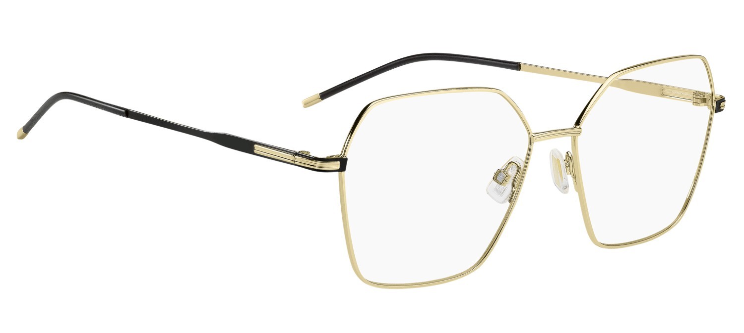 Occhiali da vista Hugo Boss 1946 111766 2M2 colore black gold forma quadrato 
