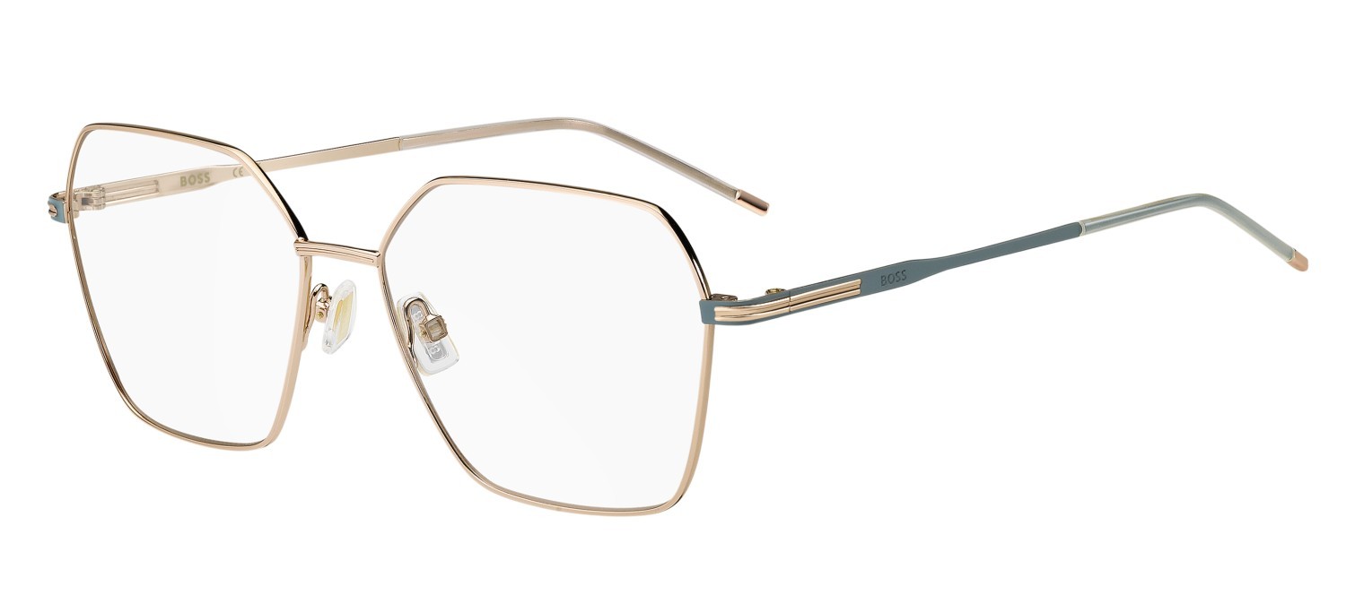 Eyeglasses Hugo Boss 1946 111766 DDB color gold copper shape square 