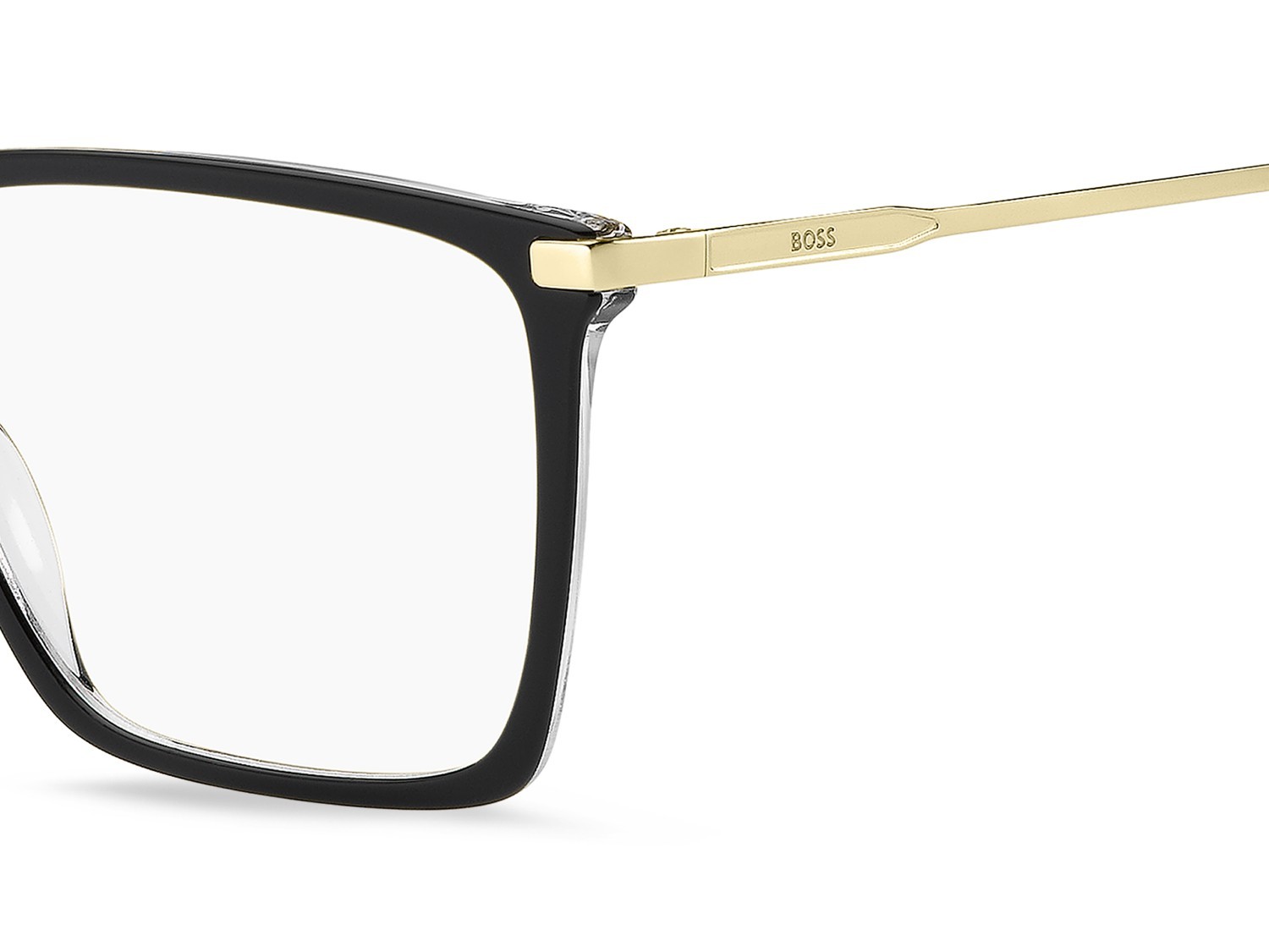 Occhiali da vista Hugo Boss 1949 111767 EI7 colore black crystal 2 forma rettangolare 
