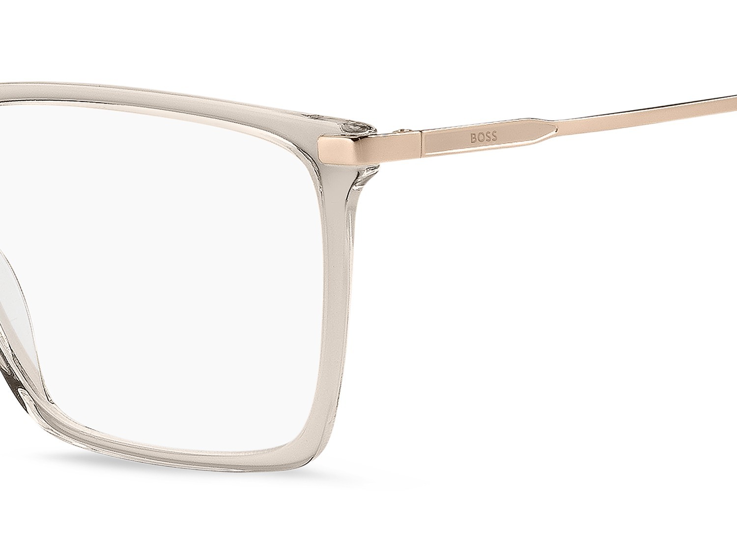 Occhiali da vista Hugo Boss 1949 111767 FWM colore nude forma rettangolare 