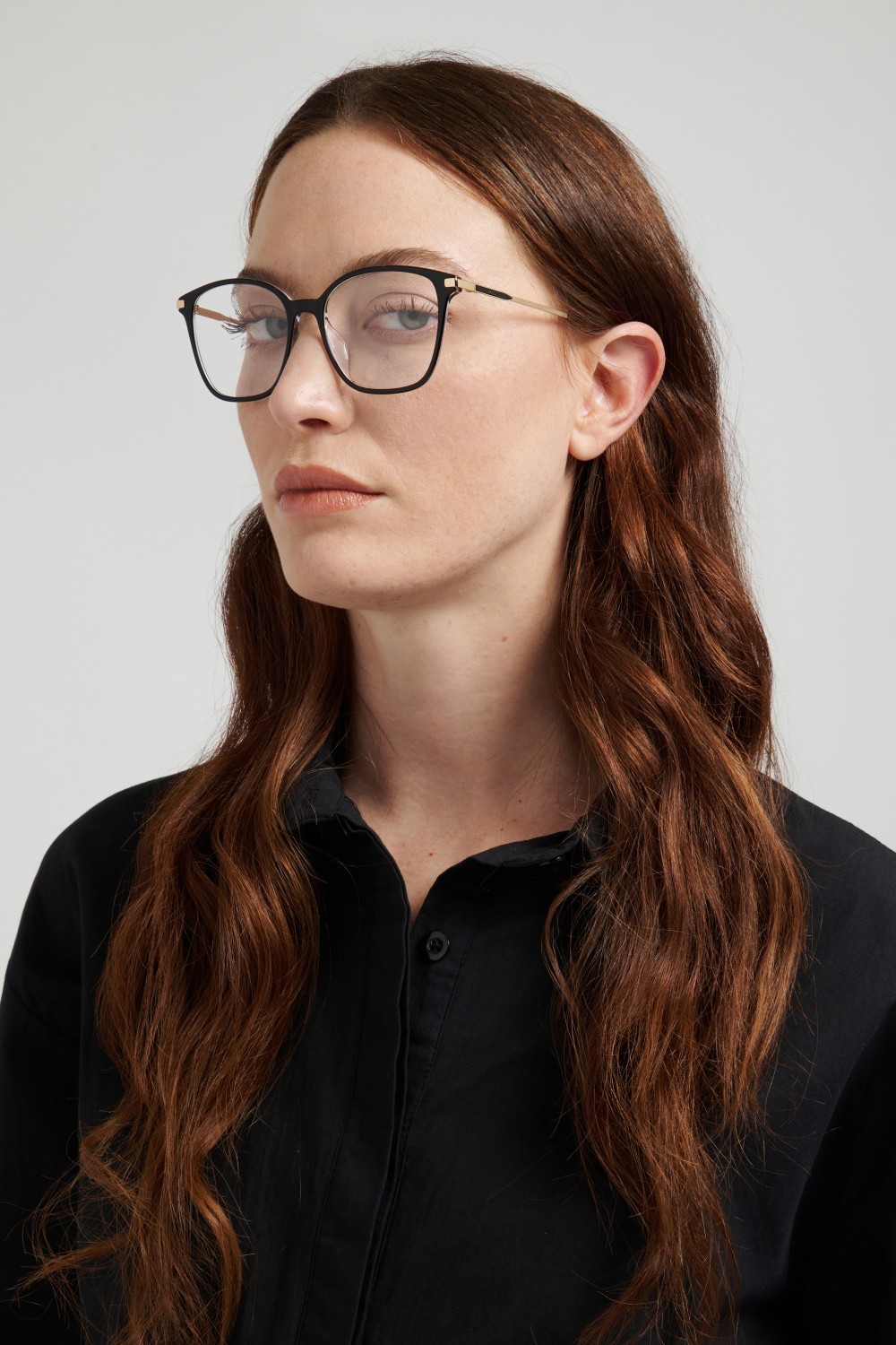 Occhiali da vista Hugo Boss 1951/G 111769 EI7 colore black crystal 2 forma quadrato 