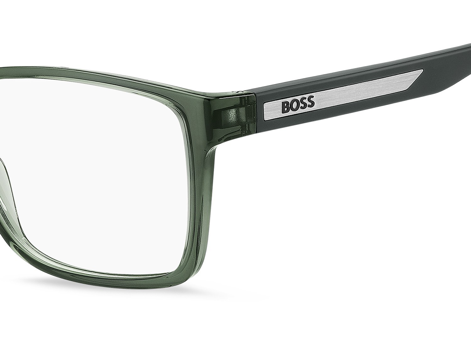 Brillen Hugo Boss 1909 111771 1ED farbe green form rechteckig 