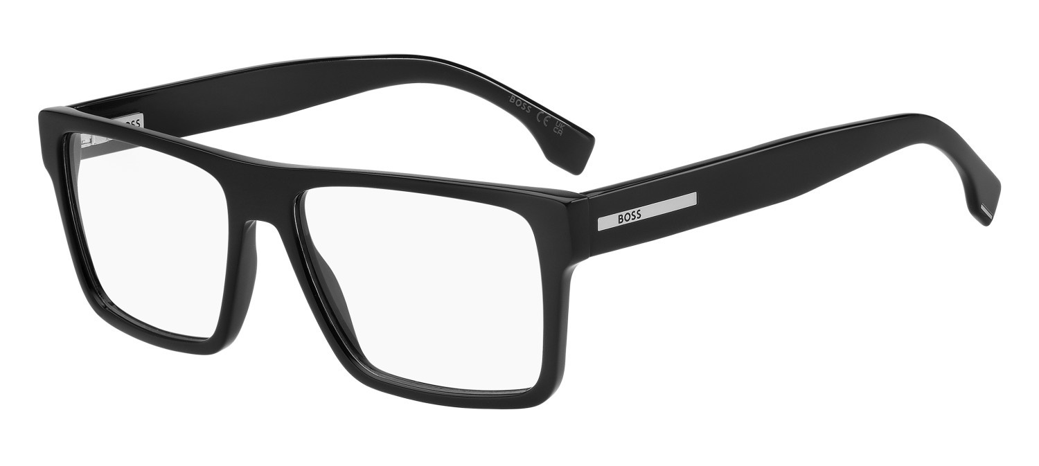 Eyeglasses Hugo Boss 1897 111772 807 color black shape rectangle 