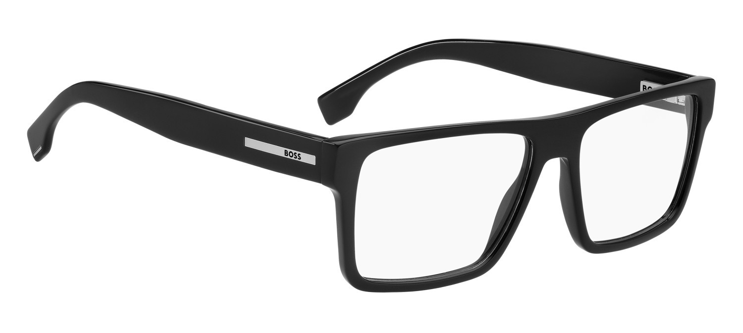 Eyeglasses Hugo Boss 1897 111772 807 color black shape rectangle 